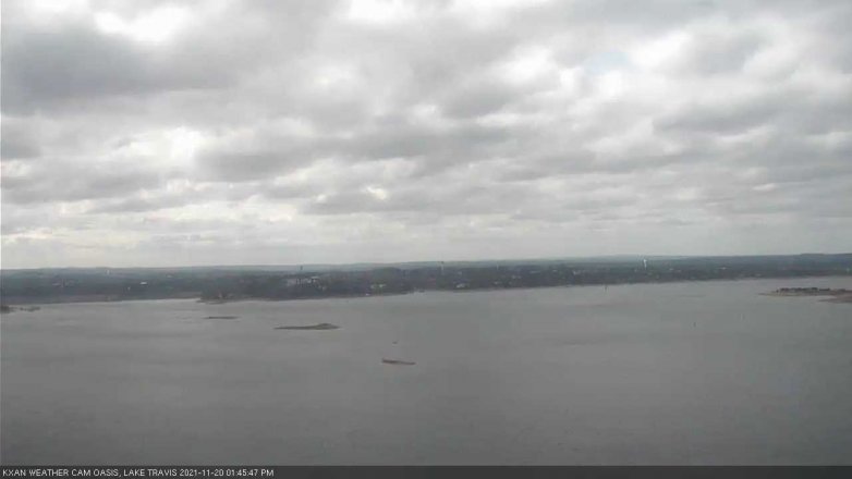 Lake Travis webcam, November 20, 2021 1:45 PM CT