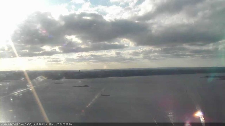 Lake Travis webcam, November 20, 2021 4:00 PM CT