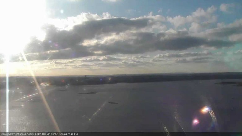 Lake Travis webcam, November 20, 2021 4:25 PM CT