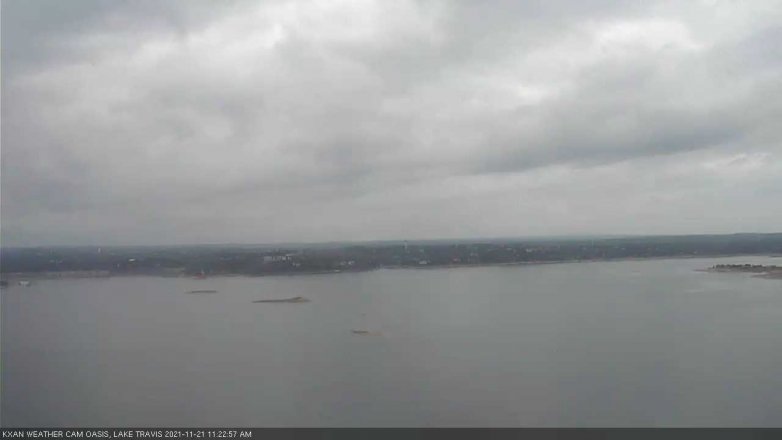 Lake Travis webcam, November 21, 2021 11:25 AM CT
