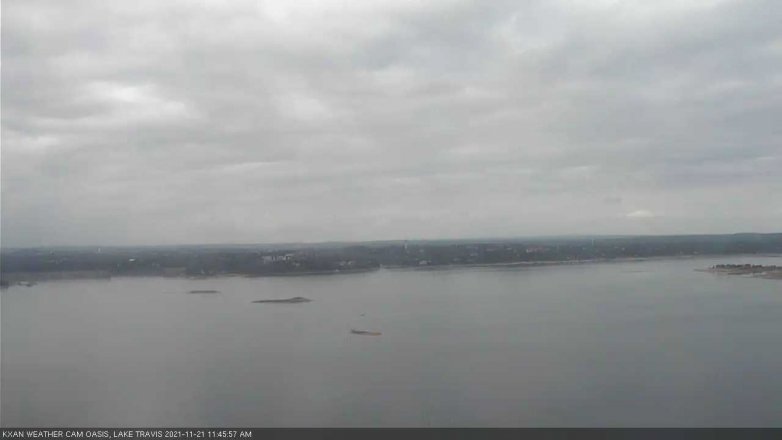 Lake Travis webcam, November 21, 2021 11:45 AM CT