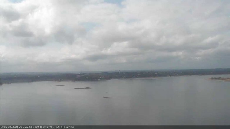 Lake Travis webcam, November 21, 2021 1:00 PM CT