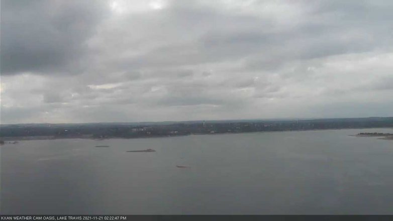 Lake Travis webcam, November 21, 2021 2:25 PM CT
