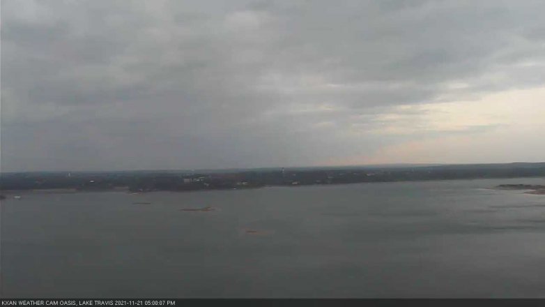 Lake Travis webcam, November 21, 2021 5:00 PM CT