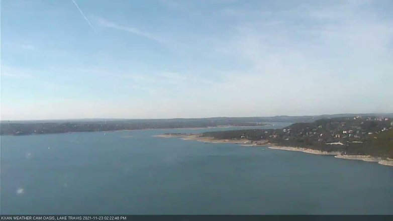 Lake Travis webcam, November 23, 2021 2:25 PM CT