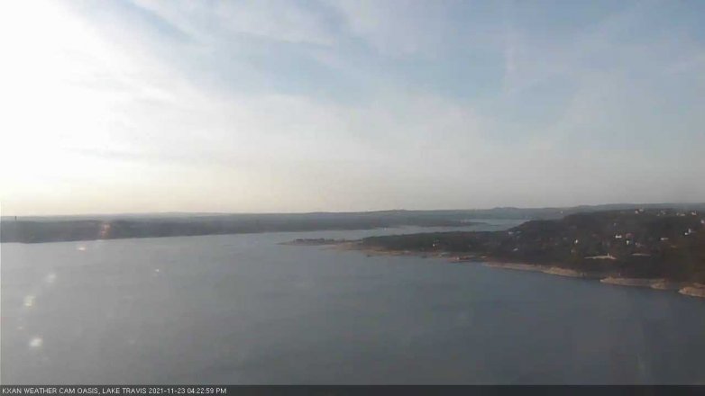 Lake Travis webcam, November 23, 2021 4:25 PM CT