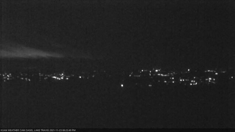 Lake Travis webcam, November 23, 2021 6:25 PM CT