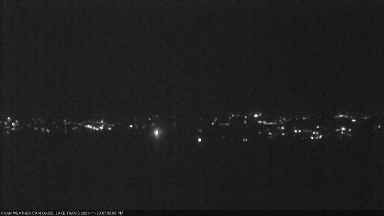 Lake Travis webcam, November 23, 2021 7:00 PM CT