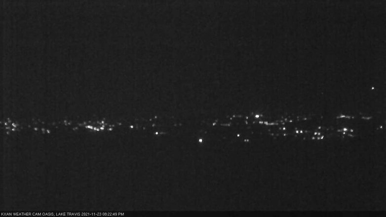 Lake Travis webcam, November 23, 2021 8:25 PM CT