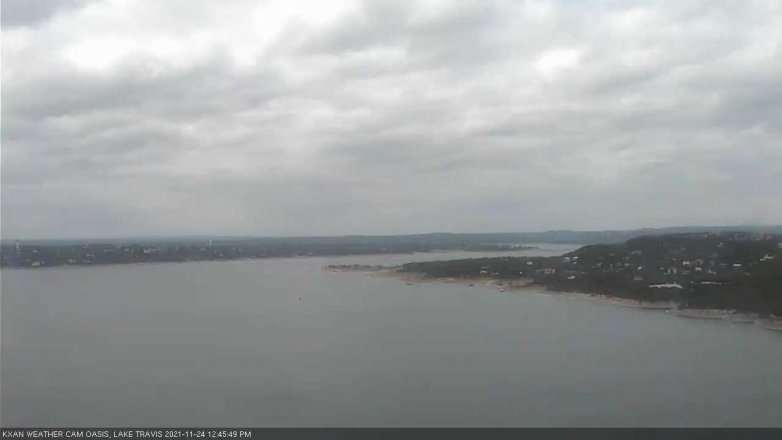 Lake Travis webcam, November 24, 2021 12:45 PM CT