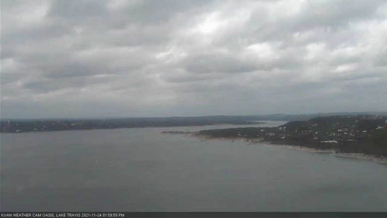 Lake Travis webcam, November 24, 2021 2:00 PM CT