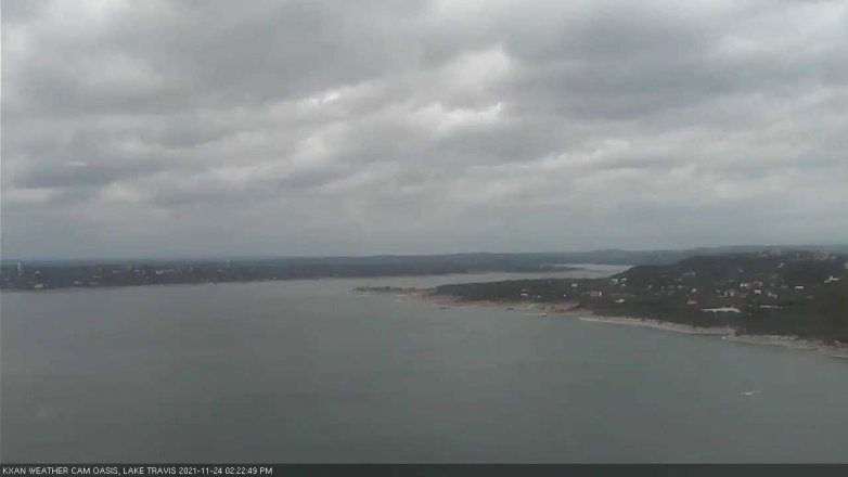 Lake Travis webcam, November 24, 2021 2:25 PM CT