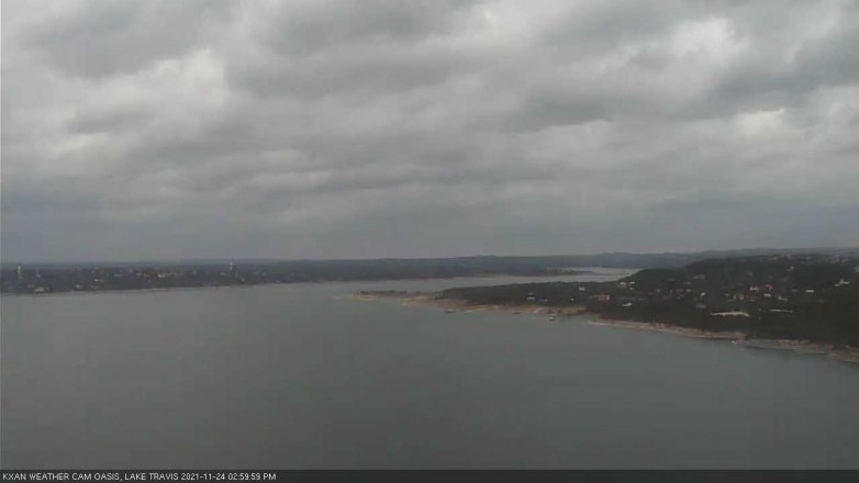 Lake Travis webcam, November 24, 2021 3:00 PM CT