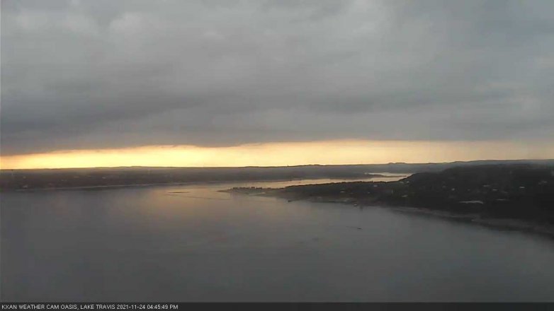 Lake Travis webcam, November 24, 2021 4:45 PM CT