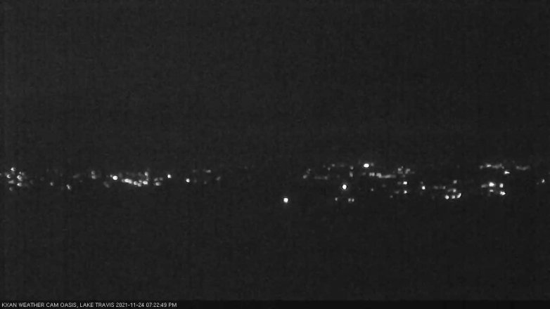 Lake Travis webcam, November 24, 2021 7:25 PM CT
