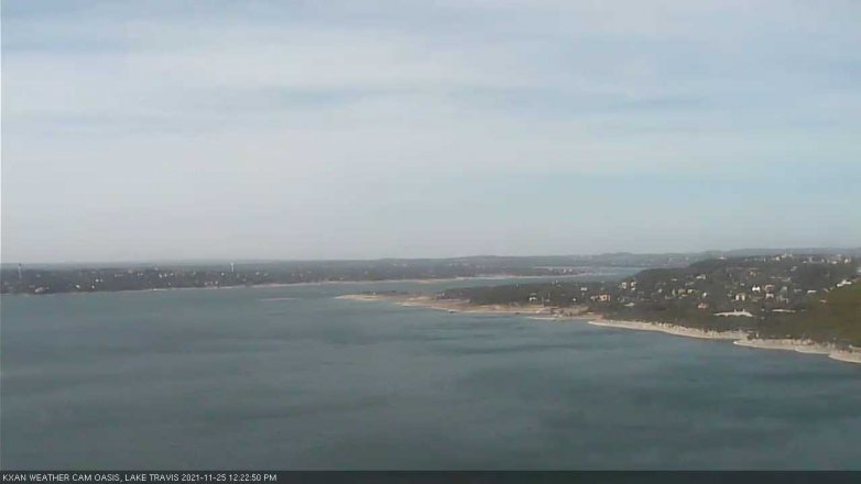 Lake Travis webcam, November 25, 2021 12:25 PM CT