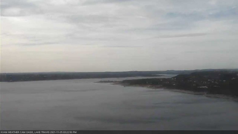 Lake Travis webcam, November 25, 2021 3:25 PM CT