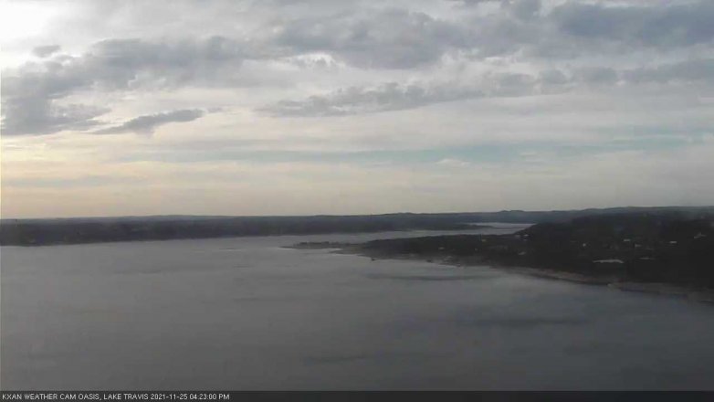 Lake Travis webcam, November 25, 2021 4:25 PM CT