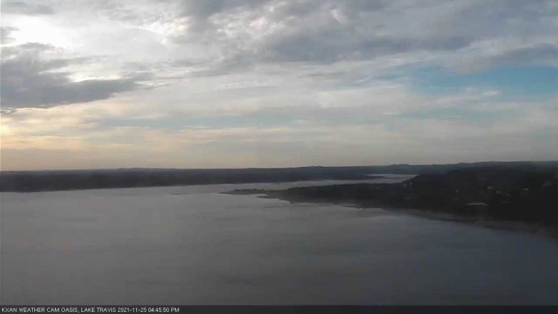 Lake Travis webcam, November 25, 2021 4:45 PM CT