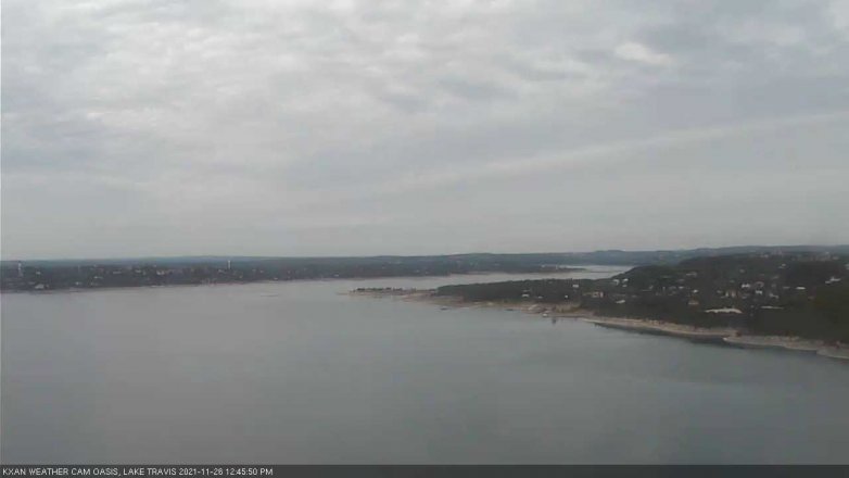 Lake Travis webcam, November 26, 2021 12:45 PM CT
