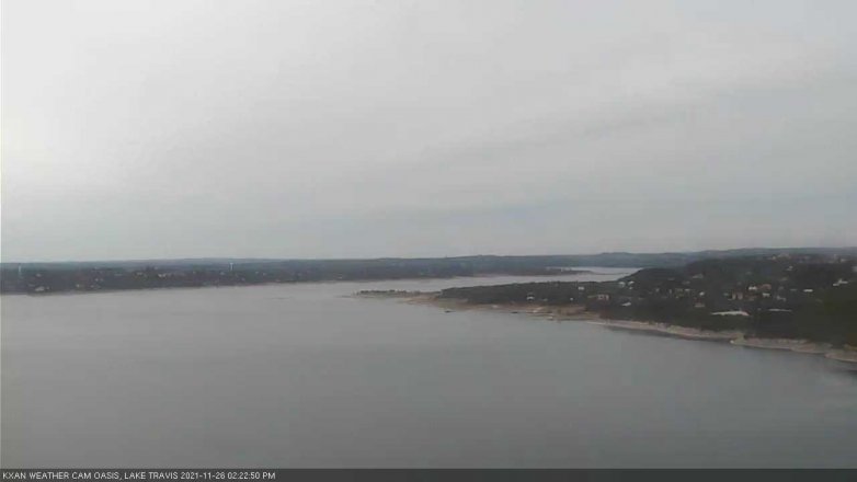 Lake Travis webcam, November 26, 2021 2:25 PM CT