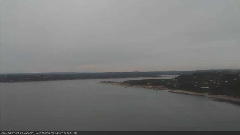 Lake Travis webcam, November 26, 2021 4:25 PM CT