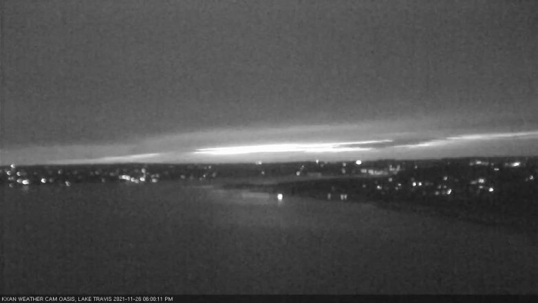 Lake Travis webcam, November 26, 2021 6:00 PM CT