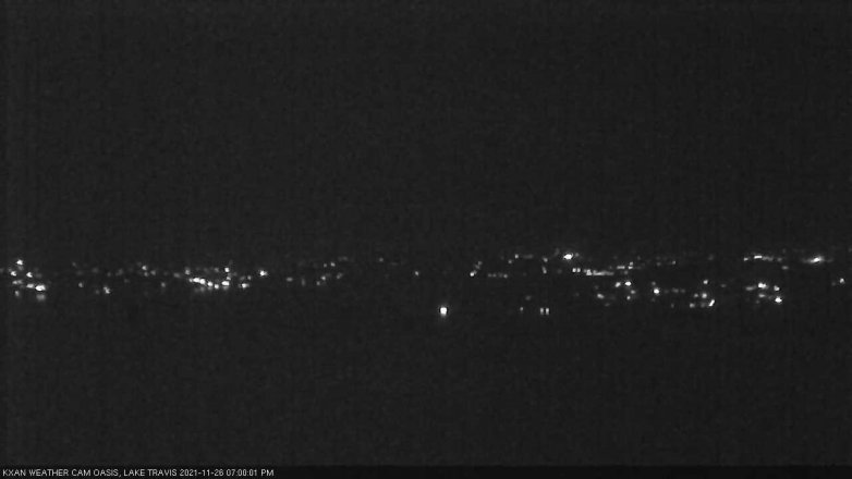 Lake Travis webcam, November 26, 2021 7:00 PM CT