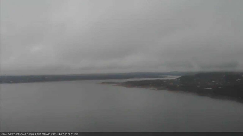 Lake Travis webcam, November 27, 2021 3:25 PM CT