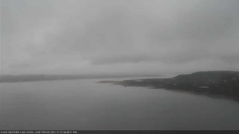 Lake Travis webcam, November 27, 2021 4:00 PM CT