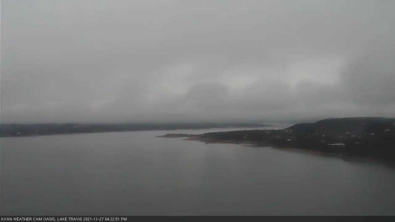 Lake Travis webcam, November 27, 2021 4:25 PM CT