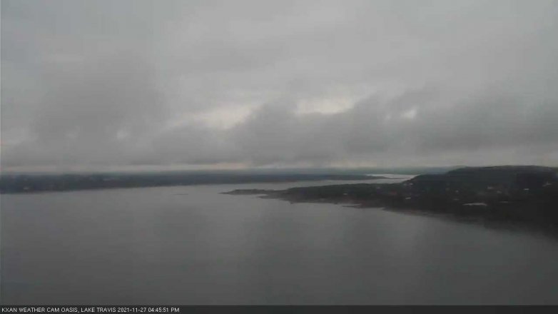 Lake Travis webcam, November 27, 2021 4:45 PM CT