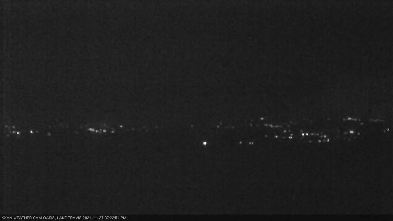 Lake Travis webcam, November 27, 2021 7:25 PM CT