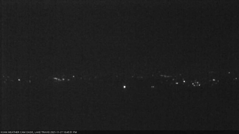 Lake Travis webcam, November 27, 2021 10:45 PM CT