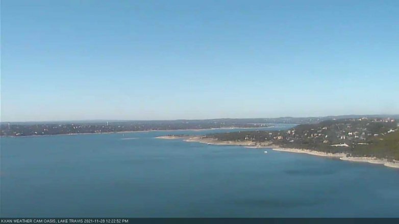 Lake Travis webcam, November 28, 2021 12:25 PM CT