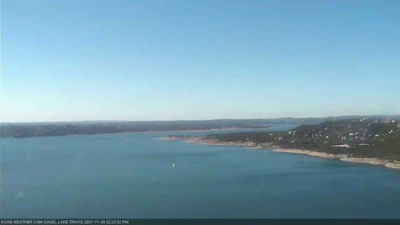 Lake Travis webcam, November 28, 2021 2:25 PM CT