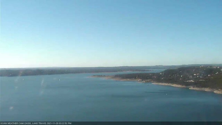 Lake Travis webcam, November 28, 2021 3:25 PM CT