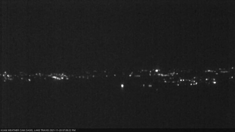 Lake Travis webcam, November 28, 2021 7:00 PM CT