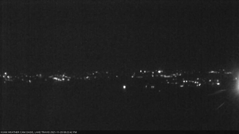 Lake Travis webcam, November 28, 2021 8:25 PM CT