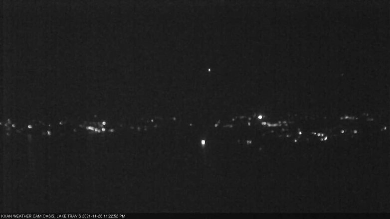 Lake Travis webcam, November 28, 2021 11:25 PM CT