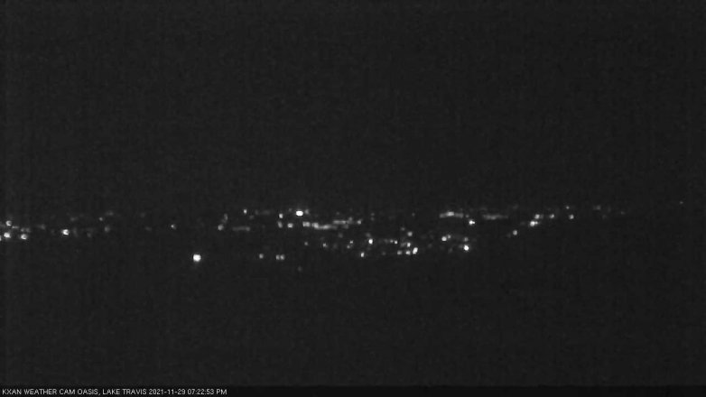Lake Travis webcam, November 29, 2021 7:25 PM CT