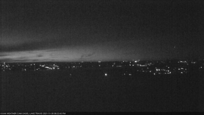 Lake Travis webcam, November 30, 2021 6:25 PM CT