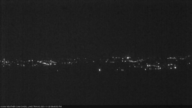 Lake Travis webcam, November 30, 2021 6:45 PM CT