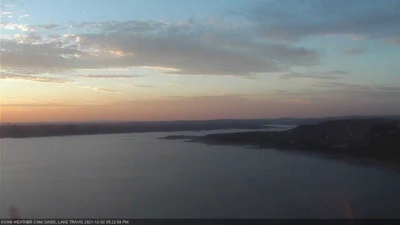 Lake Travis webcam, December 2, 2021 5:25 PM CT