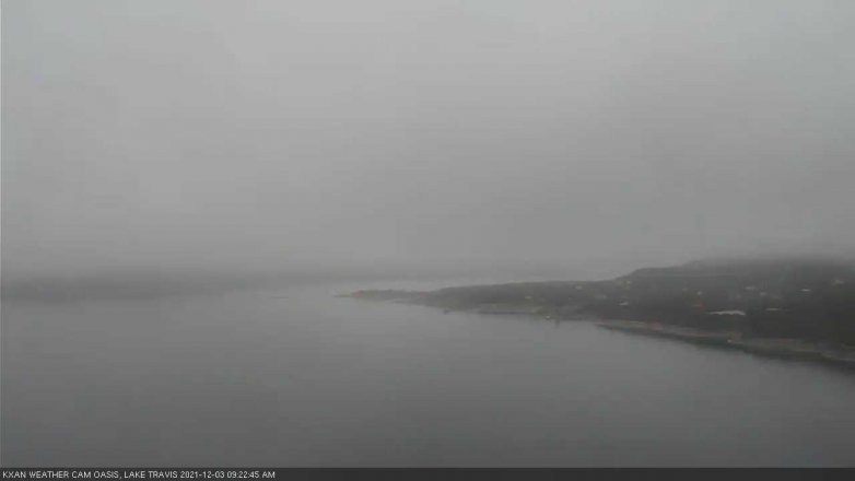 Lake Travis webcam, December 3, 2021 9:25 AM CT