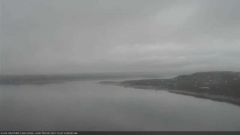 Lake Travis webcam, December 3, 2021 10:00 AM CT