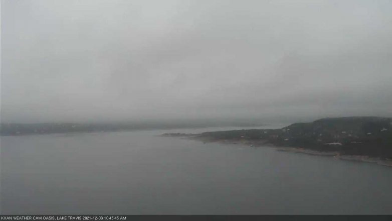 Lake Travis webcam, December 3, 2021 10:45 AM CT