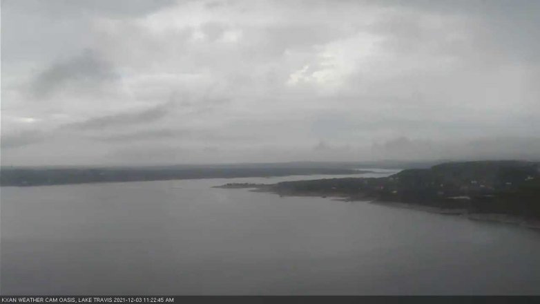 Lake Travis webcam, December 3, 2021 11:25 AM CT