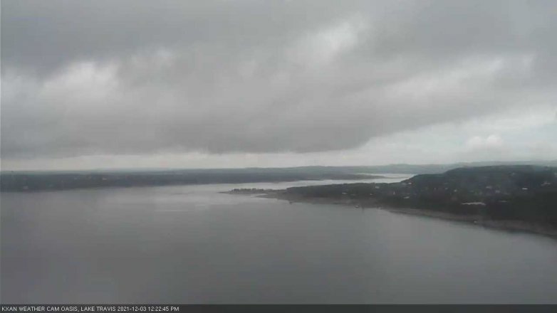 Lake Travis webcam, December 3, 2021 12:25 PM CT