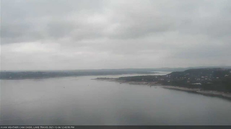 Lake Travis webcam, December 4, 2021 12:45 PM CT
